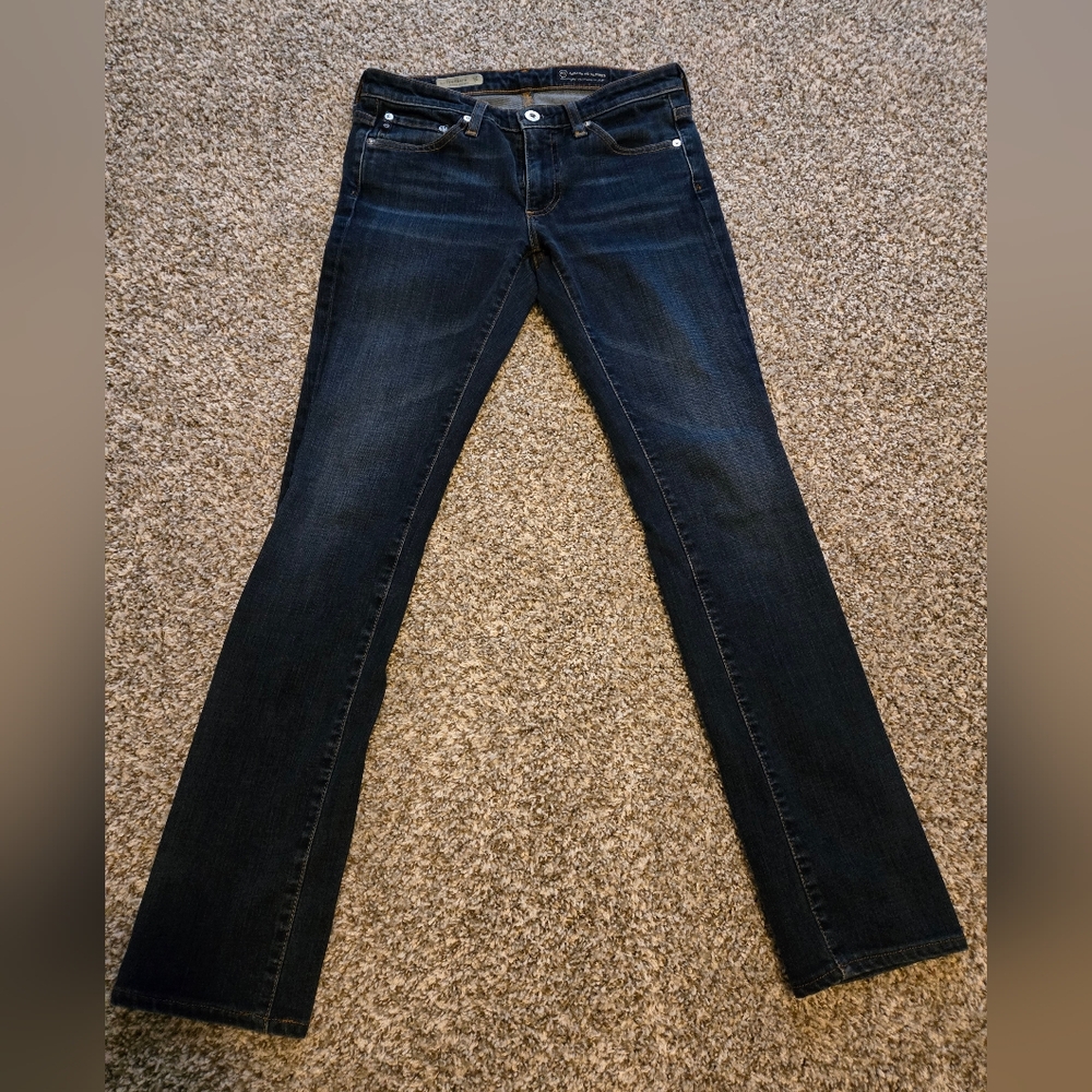 ADRIANO GOLDSVHMIED Women's Blue Jeans Sz 26 Skinny Straight